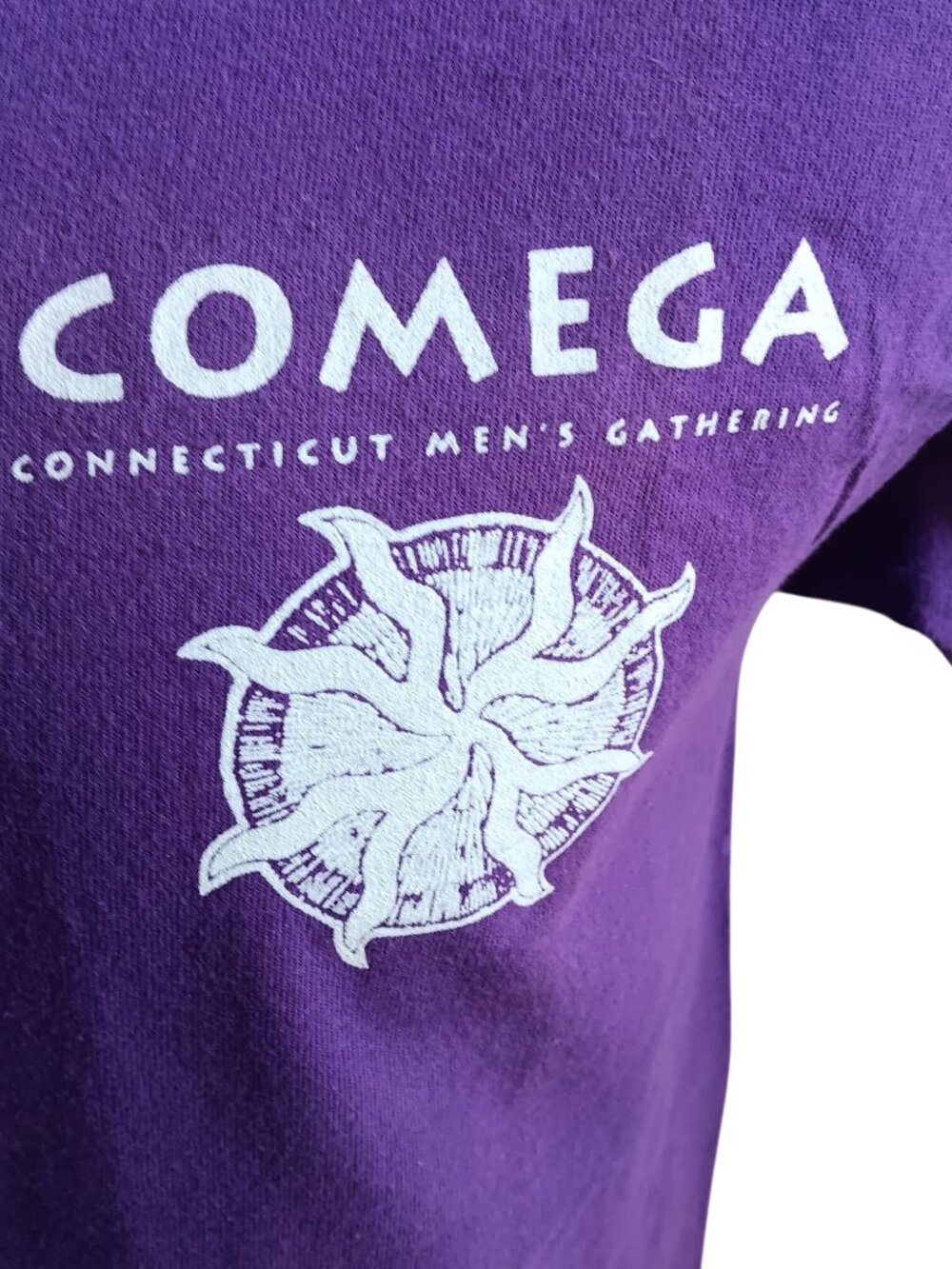 Single Stitch True Vintage T-Shirt Medium COMEGA Connecticut Gathering USA